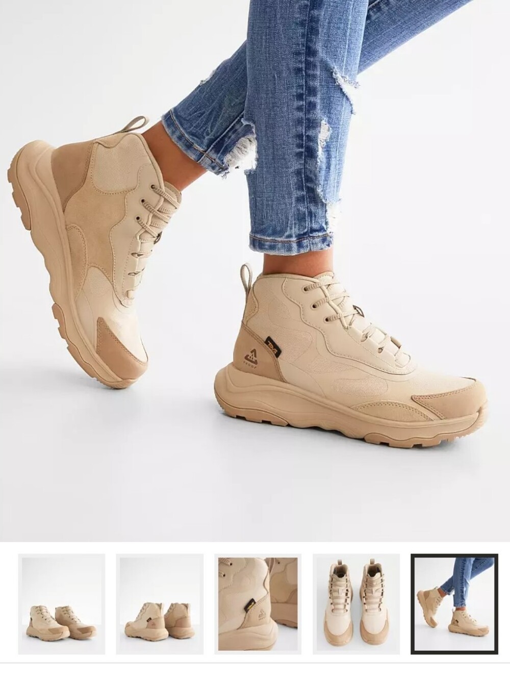 Teva Geotrecca Leather Ankle Boot - Picture 5 of 6